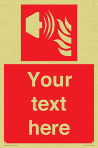 Custom Fire: Fire alarm sounder